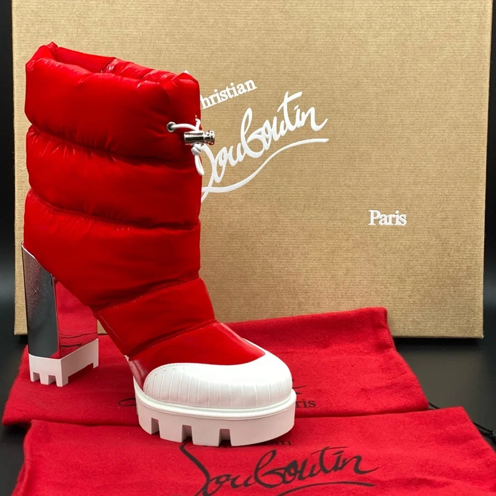 100% AUTHENTIC, BRAND NEW CHRISTIAN LOUBOUTIN ankle boots - Picture 2 of 7